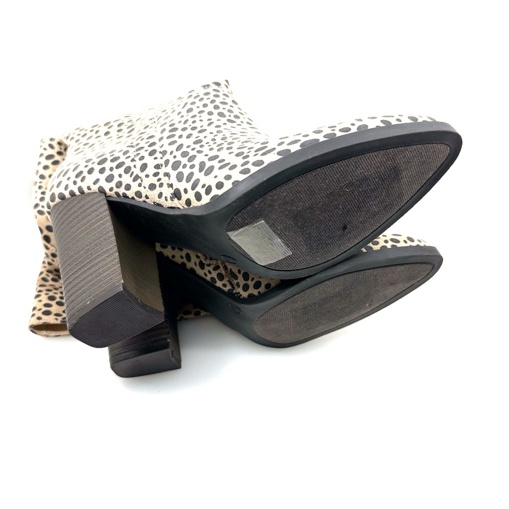 NWOB Journee Kyllie Wide Calf Boots Color:Light Brown/Black Cheetah Print 7.5WC - Picture 6 of 13